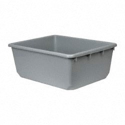QUANTUM STORAGE SYSTEMS Quantum Storage TUB2419-9GY Nesting Storage Tote 100 Lb