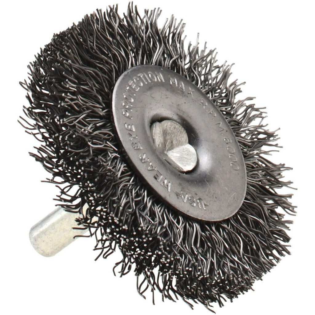 VALUE COLLECTION Value Collection PB84022 Wheel Brush 2 in Crimped Steel