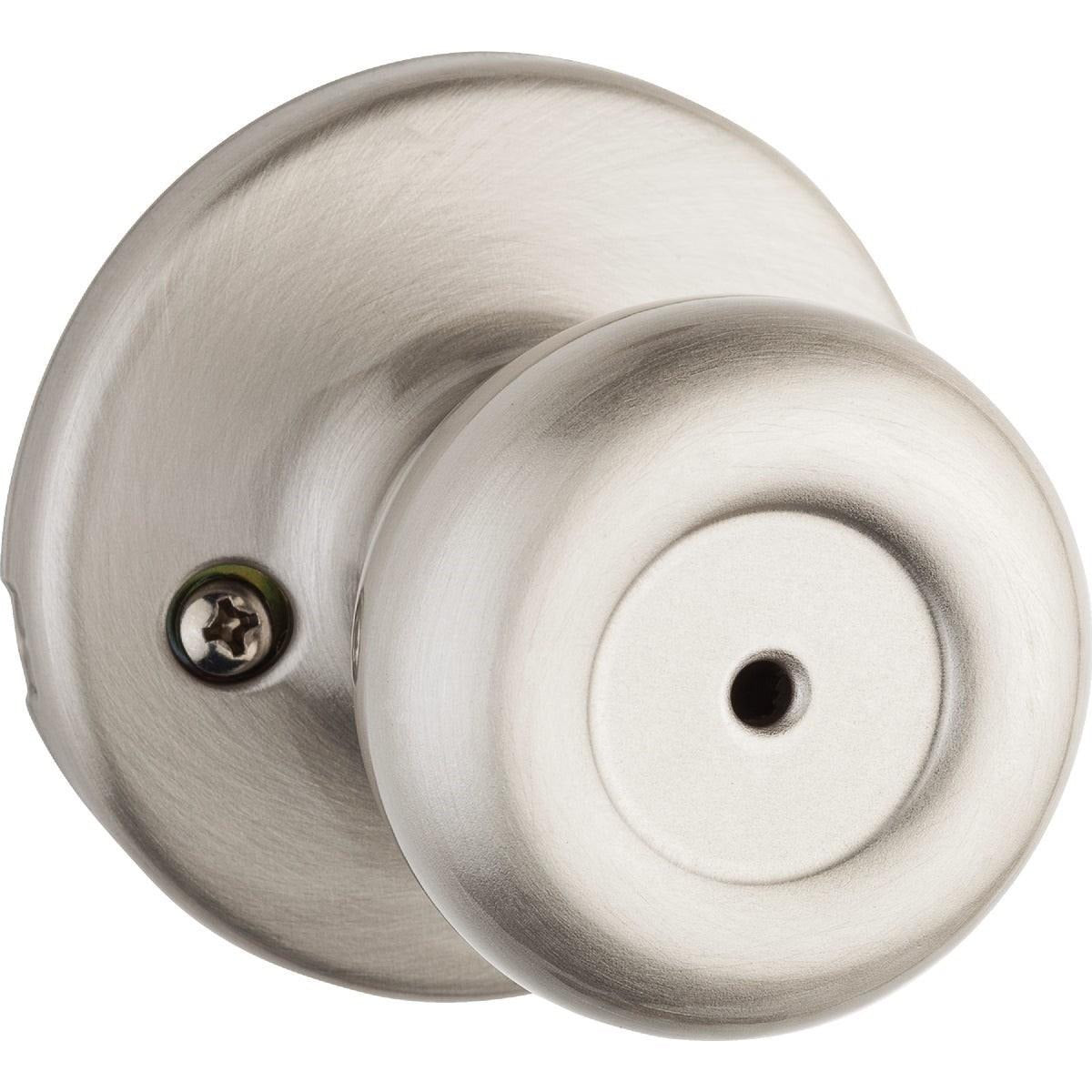 KWIKSET KWIKSET 300T15CP Tylo Satin Nickel Bed and Bath Door Knob