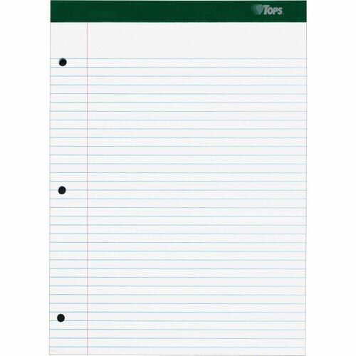 TOPS Tops TOP63384 Legal Size Writing Pad 100 Sheets