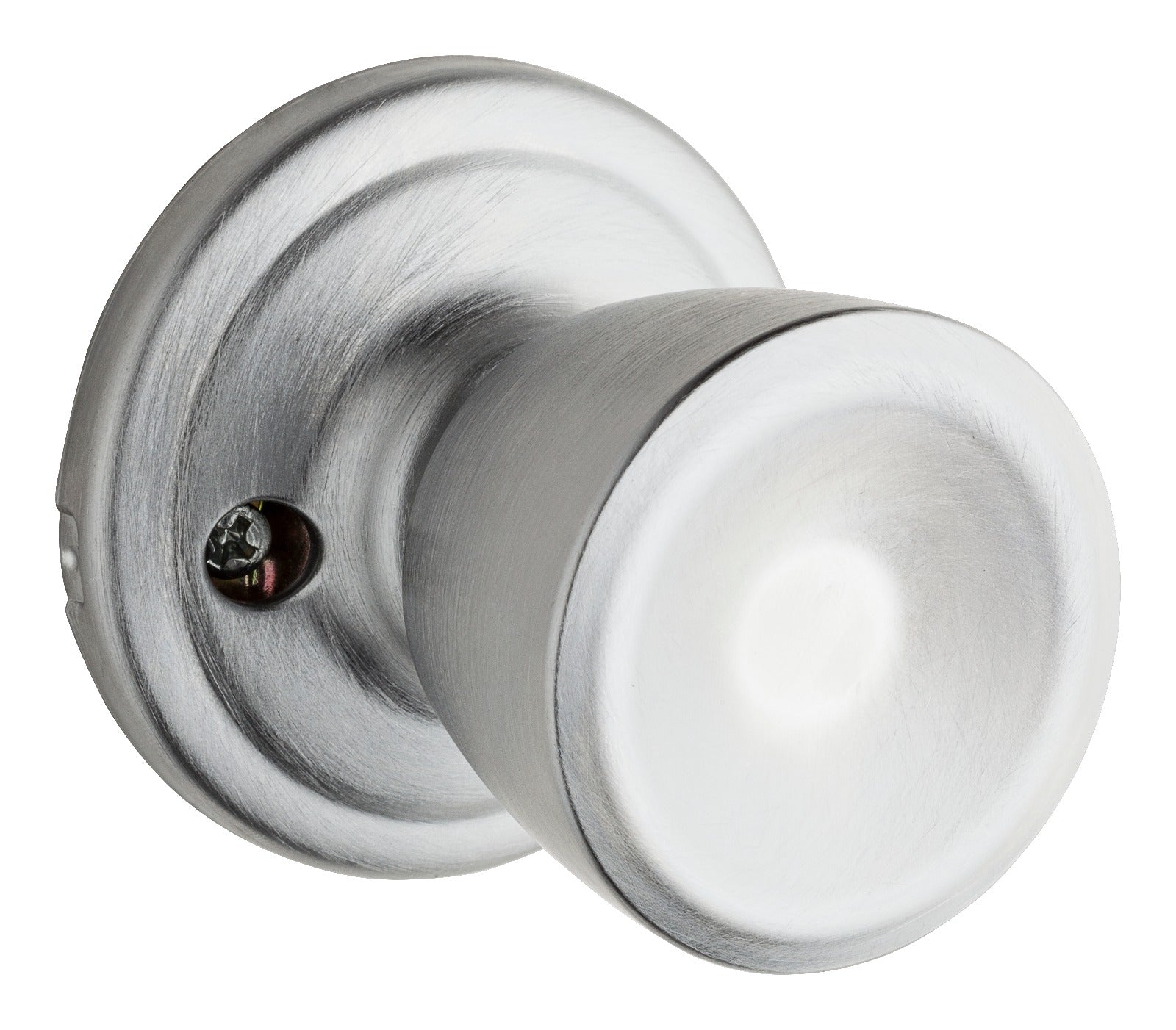 KWIKSET Kwikset 788A-26D Abbey Knob Half Dummy Lock Satin Chrome