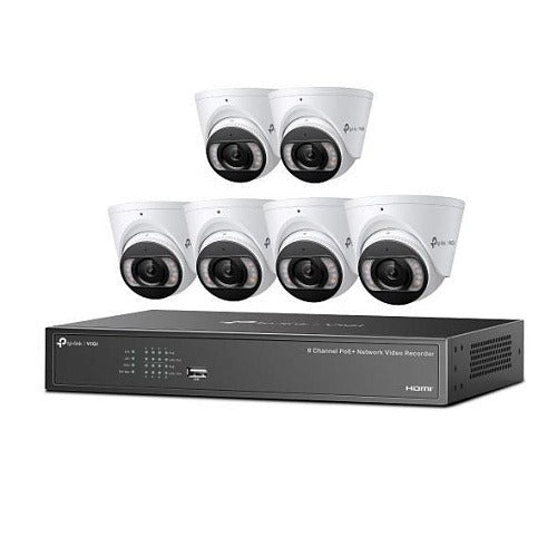 TP-LINK Tp-link Vigi NK8MP-T6425-2T 4MP Turret Ip Nvr