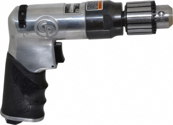 CHICAGO PNEUMATIC Chicago Pneumatic T025198 Air Drill 3/8 in Keyed Chuck