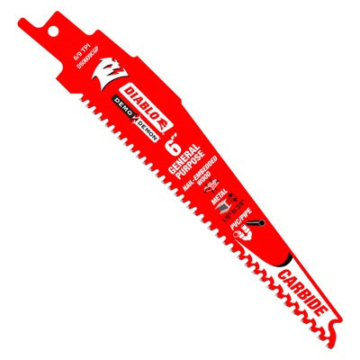 DIABLO Freud DS0609CGP Demo Demon Reciprocating Saw Blade 50pk