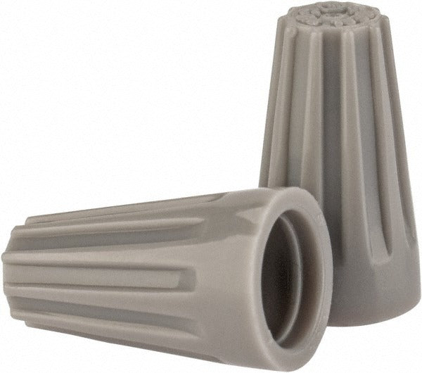 IDEAL INDUSTRIES Ideal 30-171 Twist-on Wire Connector Gray 2 Awg 300V 1000 Pack