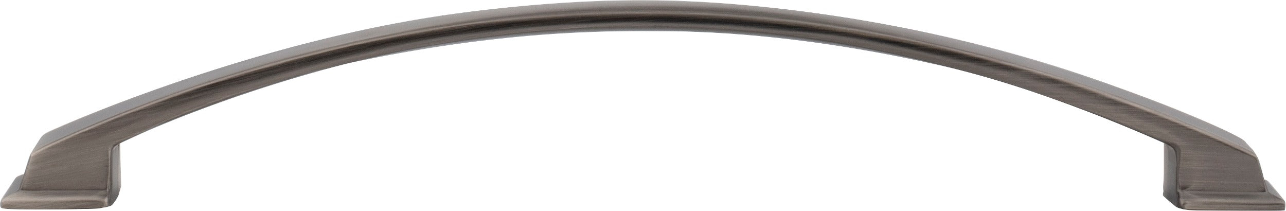 JEFFREY ALEXANDER Jeffrey Alexander 944-224BNBDL Arched Cabinet Pull Brushed Pewter