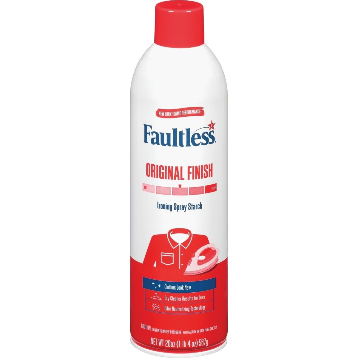 FAULTLESS FAULTLESS 20706 Spray Starch 20 oz Aerosol Can