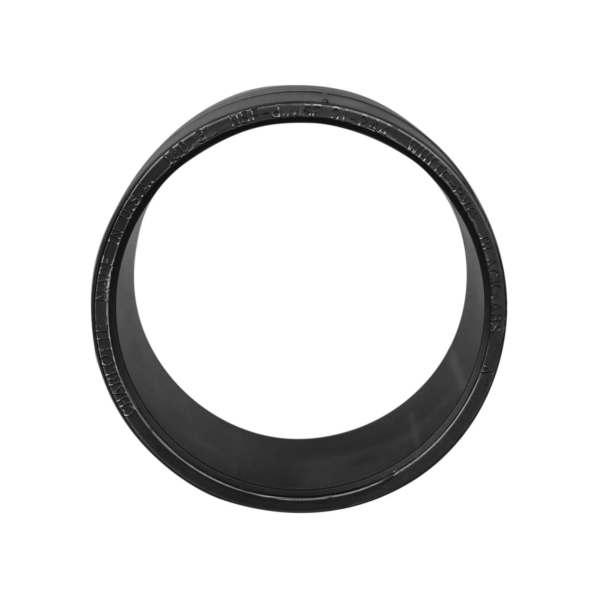CHARLOTTE PIPE CHARLOTTE PIPE 02828 3 Inch Repair Coupling Hub x Hub ABS DWV