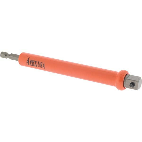 APEX Apex UG-EX-370-6 Hex Bit Adapter 1/4 Hex to 3/8 Square 6 in