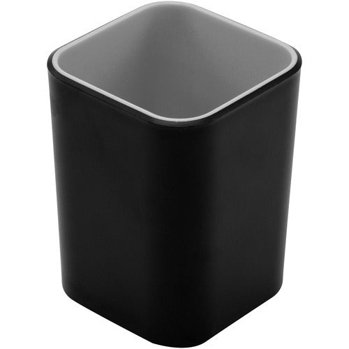 ADVANTUS Advantus Corp. AVT37680 Pencil Cup Black Gray Fusion