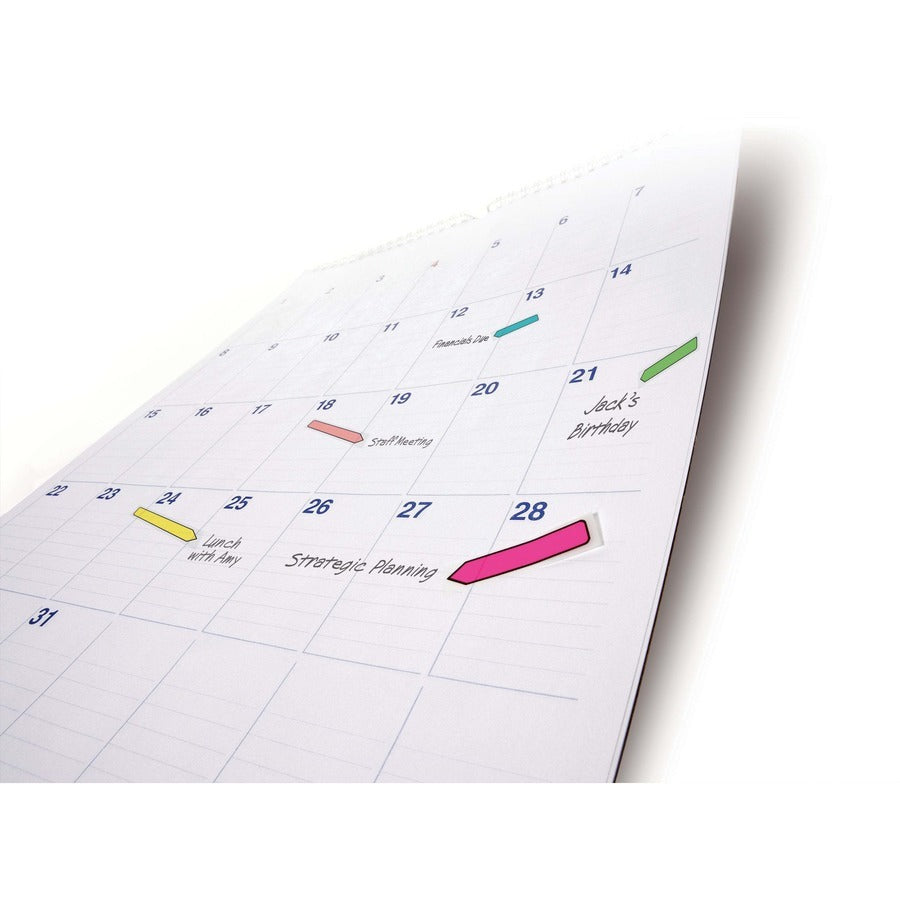 3M 3M MMM684ARR2 Post-it Arrow Flags On-the-Go Dispenser 1/2 inches x 1 3/4 inches 100 Pack