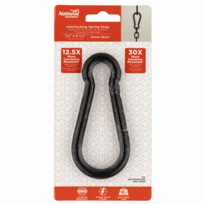 NATIONAL HARDWARE National Mfg N820-094 Interlocking Spring Snap 5/8 Inch