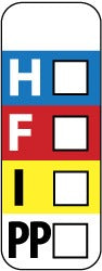 ACCUFORMNMC Accuformnmc WOL4 Hazardous Material Label 3x1 Inch