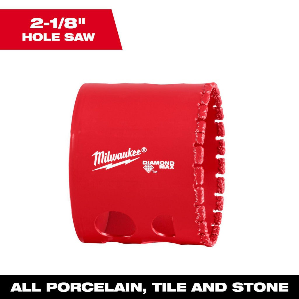 MILWAUKEE Milwaukee Tool 49-56-5649 Diamond Hole Saw 2-1/8 in