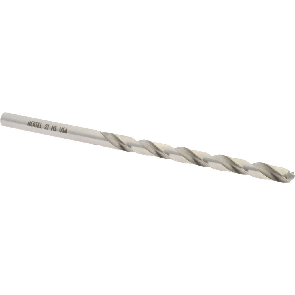 HERTEL Hertel 85703981 Jobber Drill Bit Wire 21 0.1590 in Hss