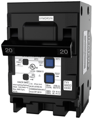 Siemens Q220AFCN 2-Pole 20A 120/240V AC Combination Arc Fault Circuit Interrupter (AFCI) Breaker, Plug-On Neutral, 10kA