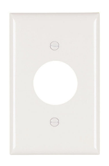 Pass & Seymour TP7W 1-Gang Single Receptacle Wall Plate