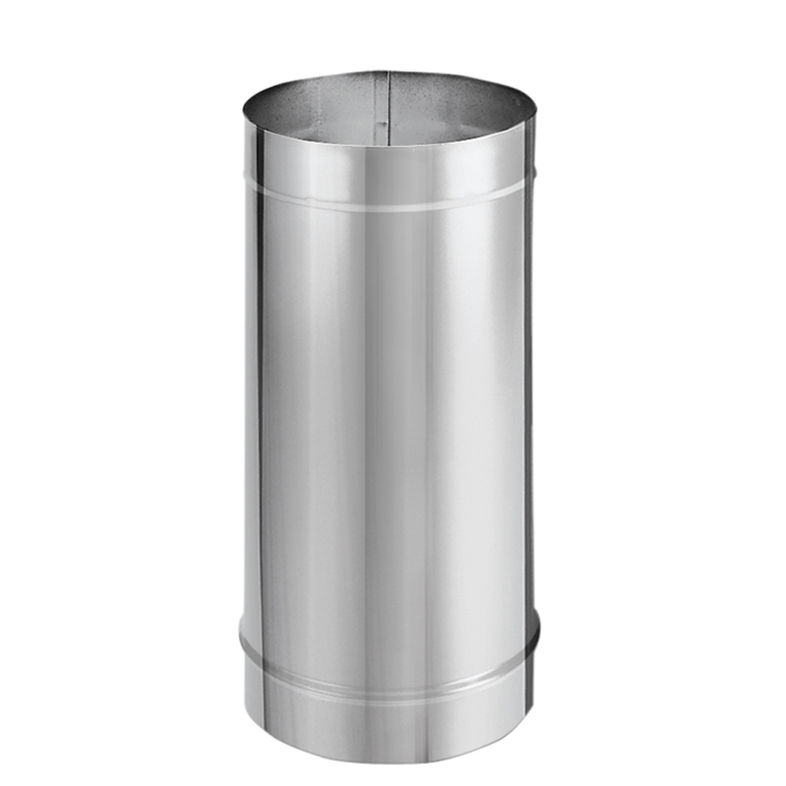DURAVENT Duravent 6DBK-12SS DuraBlack 6 Inch Single Wall Stove Pipe 12 Inch