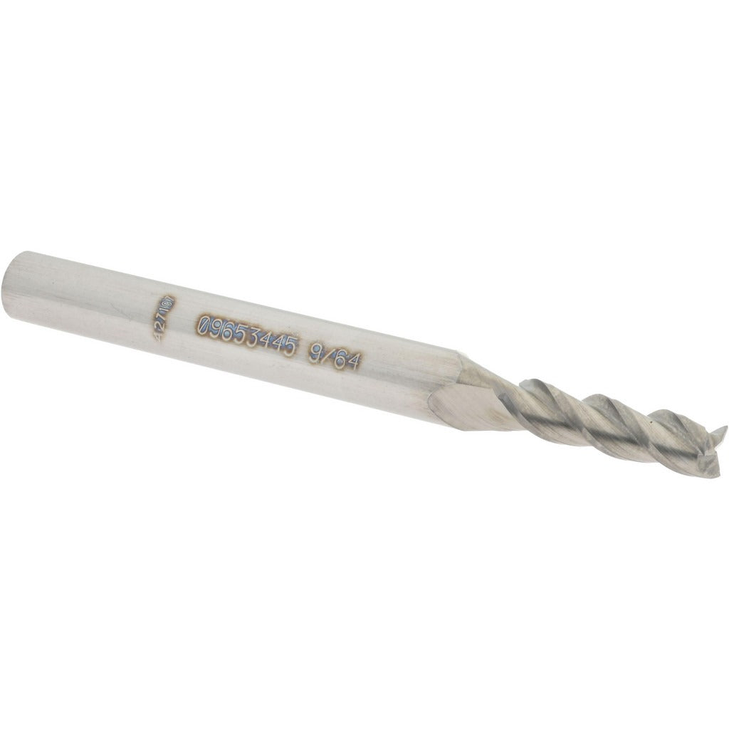 ACCUPRO Accupro 12181905 Square End Mill 9/64 in 3 Flute Carbide