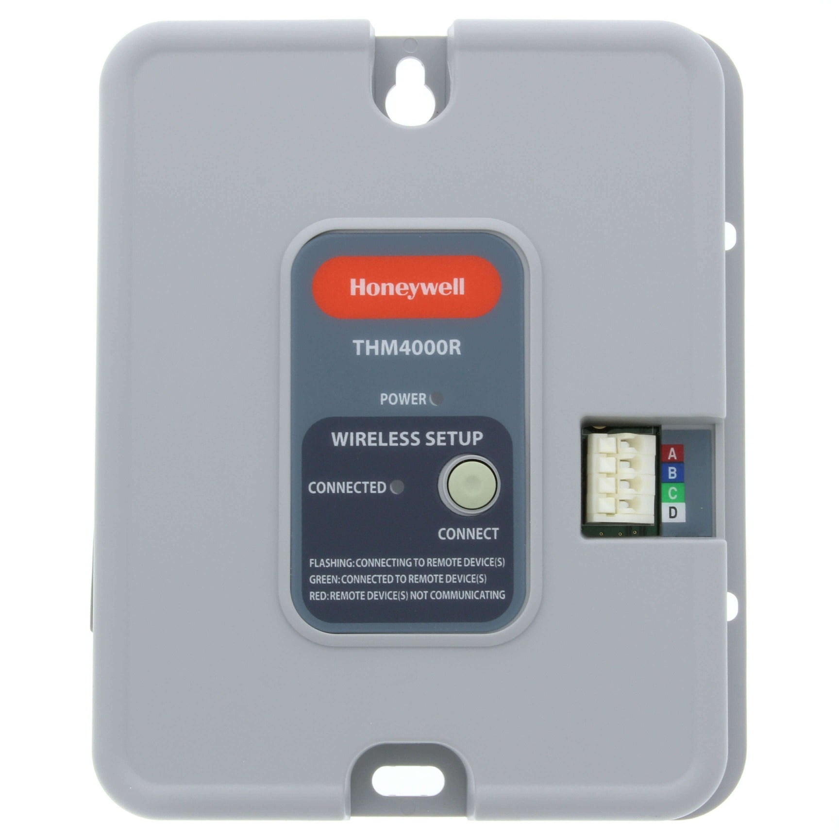 HONEYWELL HOME Honeywell Home THM4000R1000 RedLINK wireless adapter for use with TrueZONE panels Hardwired (4-3/8 in x 5-9/16 in x 1-1/4 in)