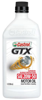 CASTROL Bp Lubricants Usa Inc 151A8E 20W50 Motor Oil 1 Quart