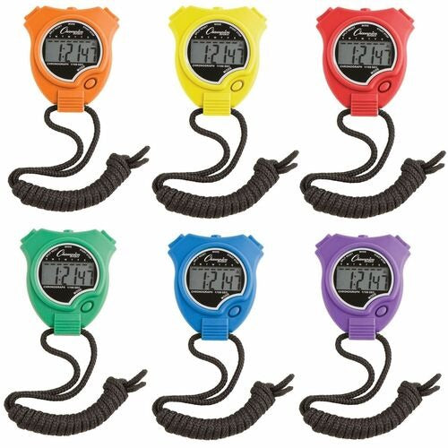CHAMPION SPORTS Champion Sports CSI910SET Stopwatch Set of 6