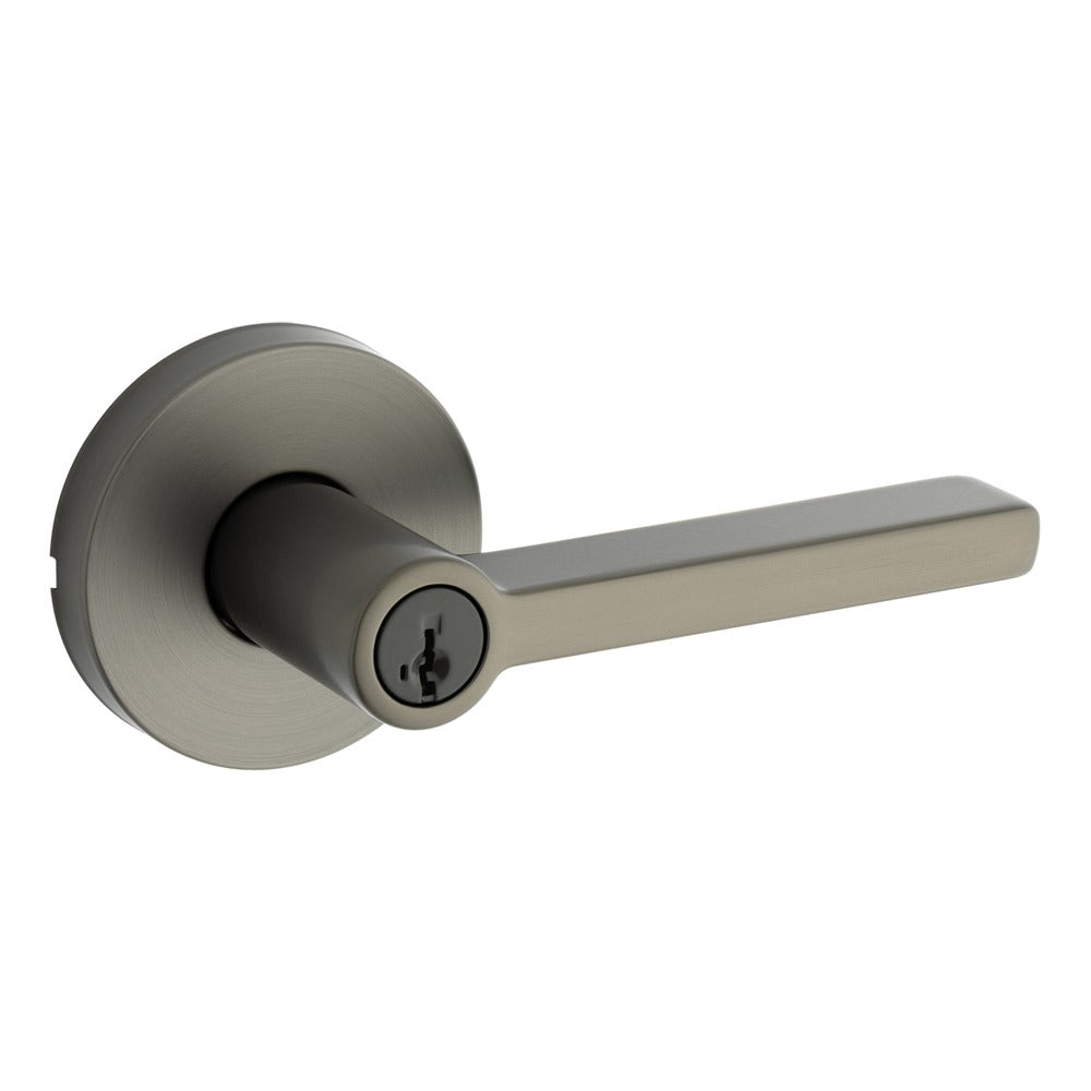 KWIKSET Kwikset 740HFLRDT-18GS Halifax Lever Entry Lock Gunmetal