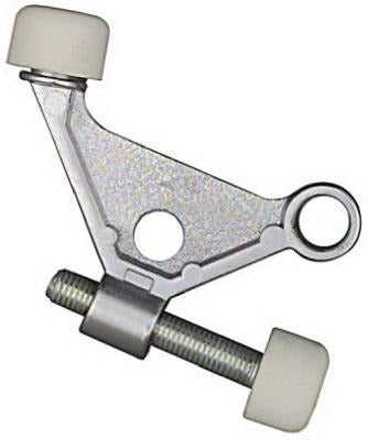 NATIONAL HARDWARE National Mfg N274-084 Hinge Pin Door Stop Satin Chrome 5pk