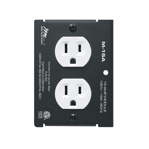 MIDDLE ATLANTIC Middle Atlantic - U.s. - Legrand M-15A Duplex Power Module