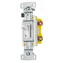 Hubbell RS315SW Resi Tog Switch, 3WP