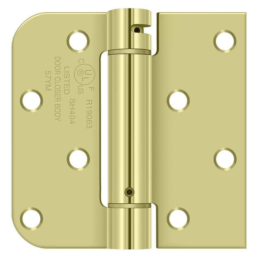 DELTANA Deltana DSH4R5TT2D Spring Hinge 4x4 in Zinc Dichromate