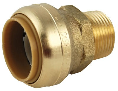 SHARKBITE Sharkbite/cash Acme U118LFA 3/8x1/2 Push Fit Reducing Connector