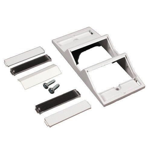 WIREMOLD Wiremold / Legrand CM-ARA Angled Raceway Adapter Ivory