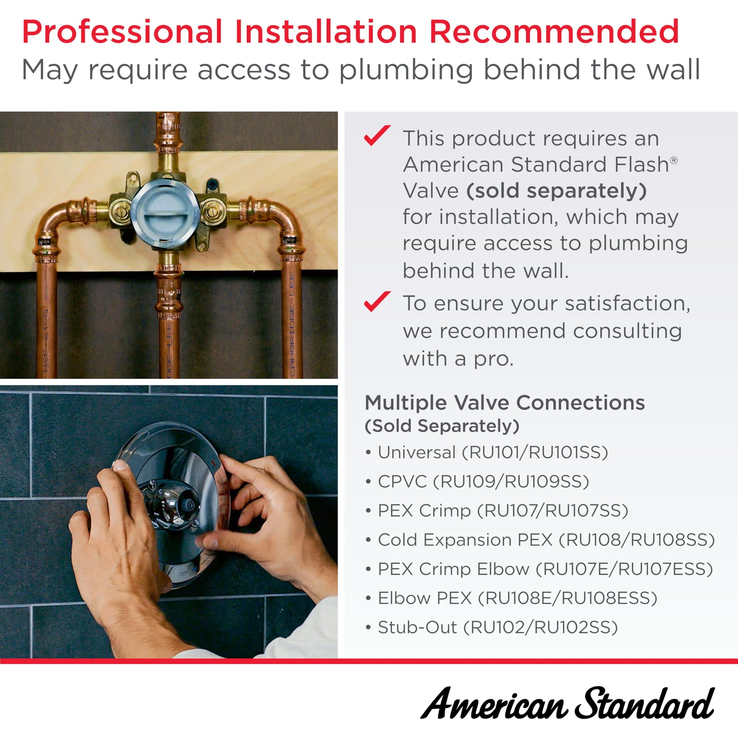 AMERICAN STANDARD American Standard TU052507.GN0 Delancey Shower Trim Kit