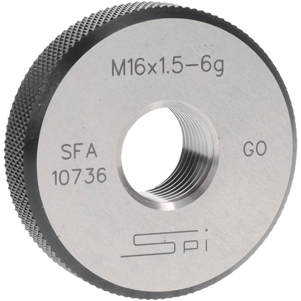 SPIROTHERM Spi 34-495-2 Threaded Ring Gage M16x1.5 Metric Class 6G Go