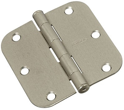 NATIONAL HARDWARE National Mfg N830-328 Satin Nickel Door Hinge 3.5in 3 Pack