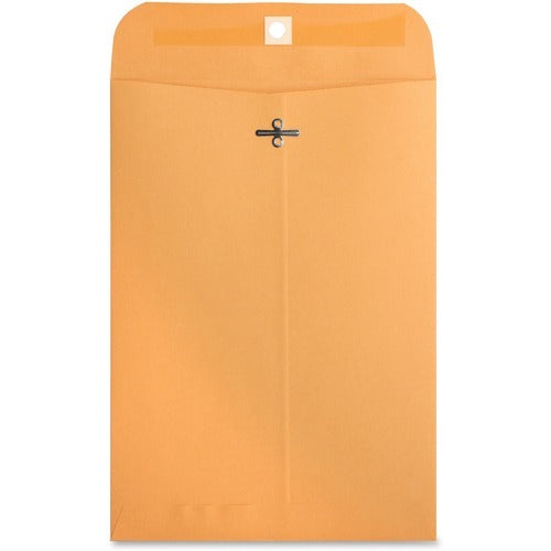 BUSINESS SOURCE Business Source BSN36662 Kraft Clasp Envelopes Box 100
