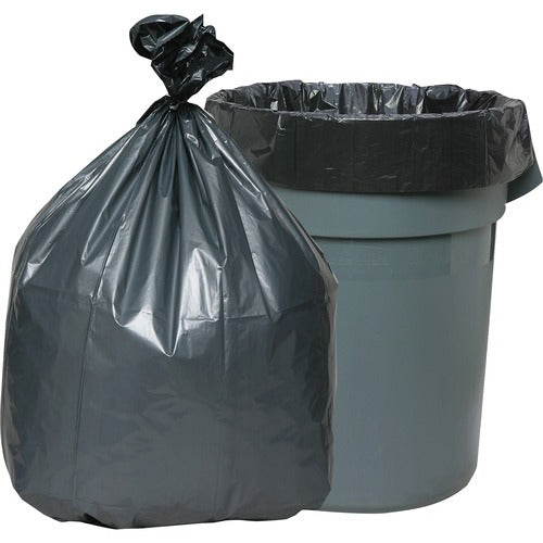 GENUINE JOE Genuine Joe GJO70341 Black Can Liners 31-33 Gal 100ct