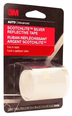 3M 3M Company 3456 Silver Reflective Safety Tape