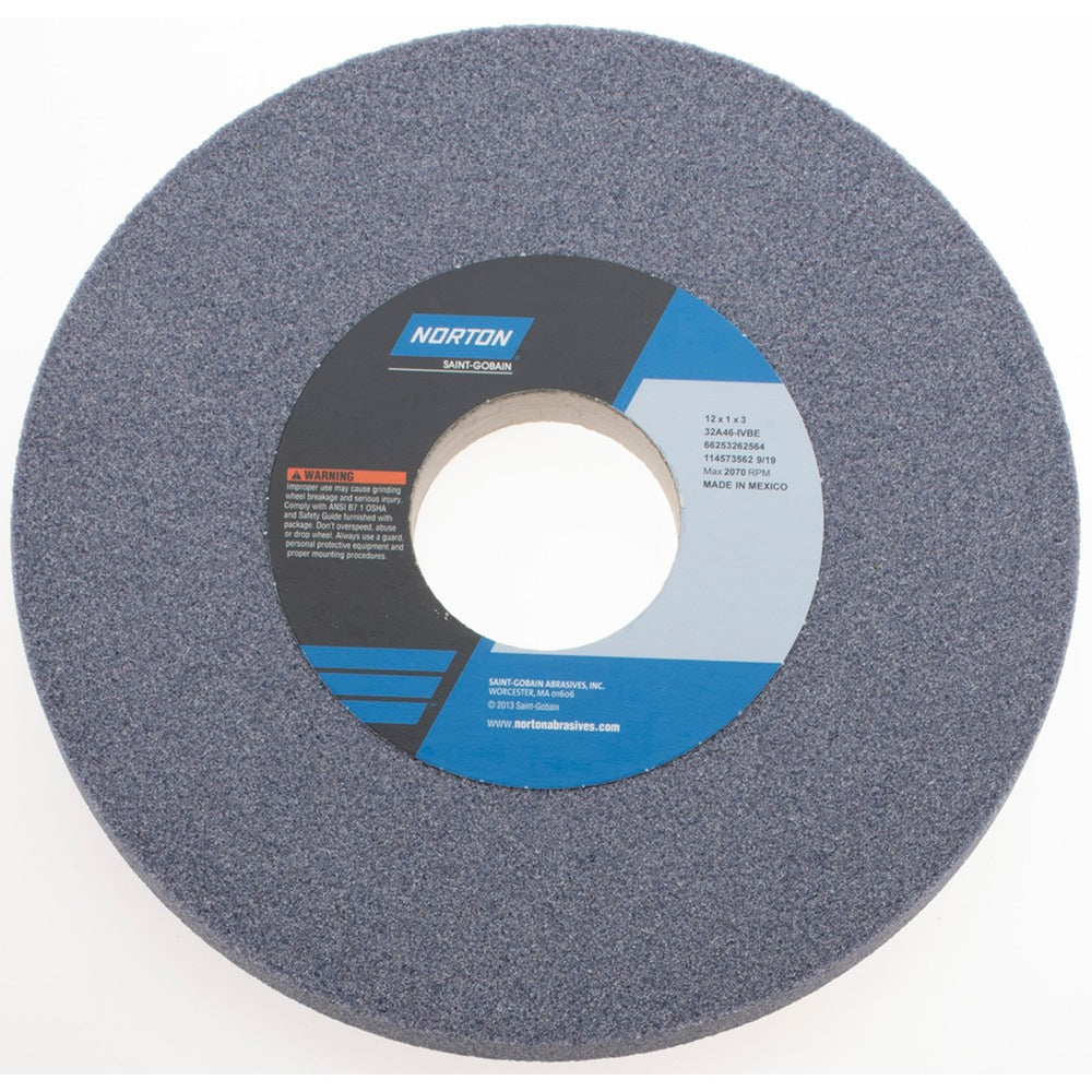 NORTON Norton 66253262564 Surface Grinding Wheel 12in 46 Grit