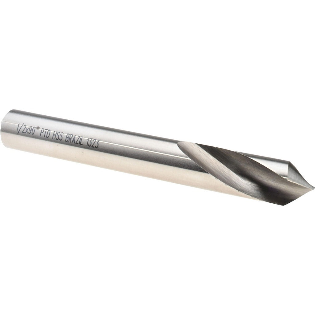 PRECISION TWIST DRILL Precision Twist Drill 6000090 Spotting Drill 1/2 in Hss