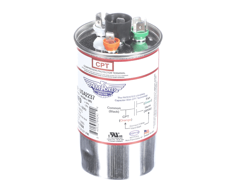 TRANE TRANE USA2237 Capacitor 50/5MFD 370/440V