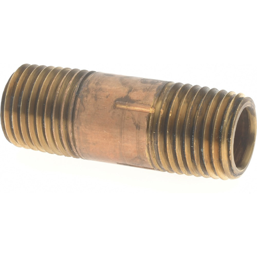 MERIT BRASS Merit Brass 2104-150 Brass Pipe Nipple 1/4 in Npt