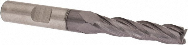CLEVELAND CONTROLS Cleveland C33410 Square End Mill 5/16 in 4 Flute Hss Ticn