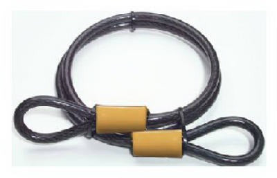 MASTER LOCK Master Lock Co 85DPF Double Loop Steel Cable 4 Feet