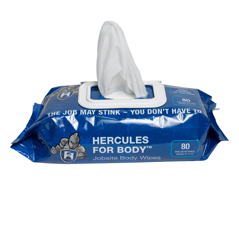 Oatey 55335 Body Wipes, 8 x 10 in