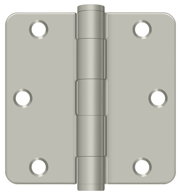 DELTANA Deltana S35R4HD15 Heavy Duty Radius Door Hinge Satin Nickel