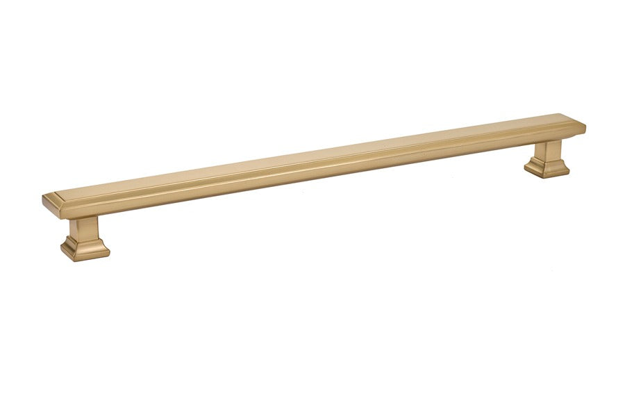 EMTEK Emtek 86303US4 Geometric Rectangular Cabinet Pull Satin Brass