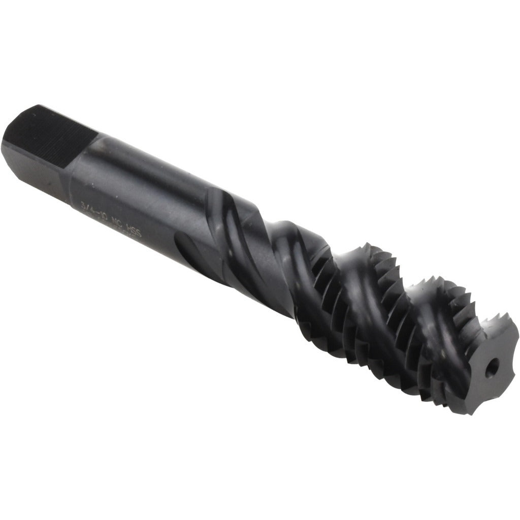 HERTEL Hertel K033033AS Spiral Flute Tap 3/4-10 Unc Bottoming Hss