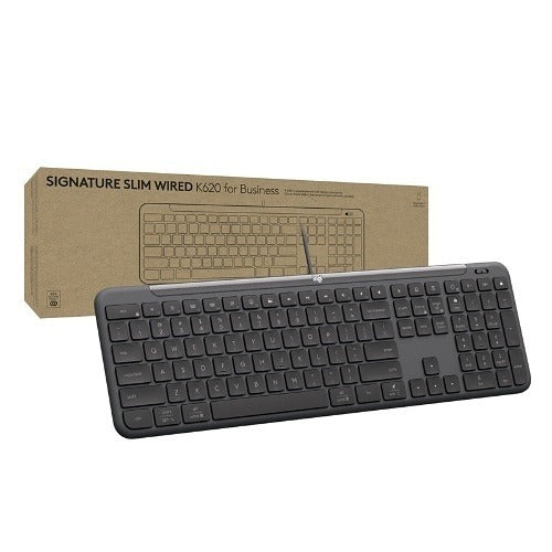 LOGITECH Logitech Vcg 920-013302 Slim Wired Keyboard
